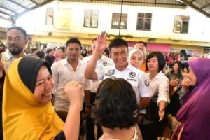 Blusukan di Pasar Yadah, MUSI Kenalkan Program IRW4NA