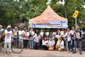 KPU OKI Lakukan Sosialisasi di Pasar Kalangan Jejawi