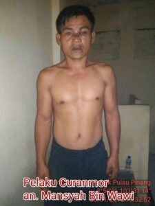 Tersangka Curanmor Berhasil Dibekuk