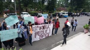 KMKA Kembali Lakukan Aksi Tuntutan Alokasi Dana Desa