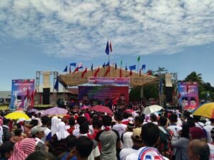 Deklarasi Pasangan JM-YUS Dihadiri Ribuan Massa