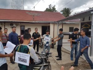Polres Empat Lawang Lakukan Rekontruksi Kasus Curas