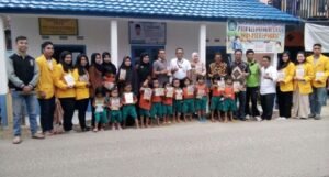 Rampungkan Pembangunan PAUD Eporbia, PT OKI Pulp Gelar Syukuran