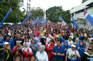 Jalan Sehat Demokrat Diikuti Ribuan Massa
