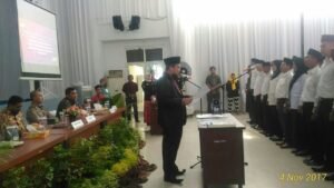 90 Orang PPK Se Kabupaten OKI Dikukuhkan