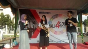 Ratusan Peserta dari Berbagai Komunitas Ramaikan Kegiatan Walk For SDGs