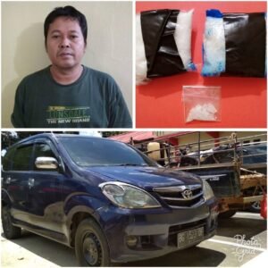 Lakukan Transaksi dengan Aparat Pengedar Sabu Dibekuk