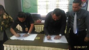 Kejari dan KPUD OKI Teken MoU Pengawasan Hukum Pilkada