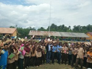 PT OKI Pulp Bantu Akses Internet dan Sumbang 6000 Buku
