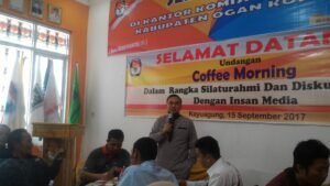 Jelang Pilkada OKI, KPUD Ajak Media Bersinergi