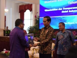 Enam Kali WTP, Kabupaten OKI Terima Penghargaan dari Presiden