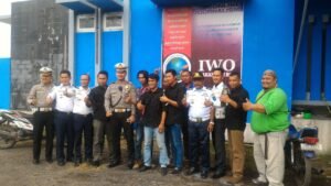 Kunjungi Sekretariat IWO, Satlantas dan Dishub OKI Berharap Bisa Bersinergi