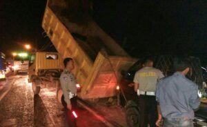 Jalintim OKI Kembali Makan Korban, Dua Warga Tewas Disambar Truk