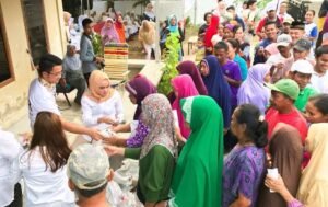 Tidar Sumsel Gelar Sembako Murah dan Santuni Anak Yatim