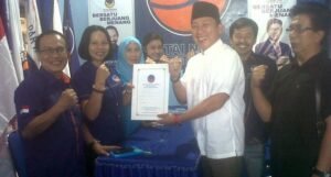 Khoirul Umri Ambil Formulir Bacalonkada Partai NasDem Linggau