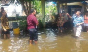 Ratusan KK di Kelurahan Sukadana Terendam Banjir