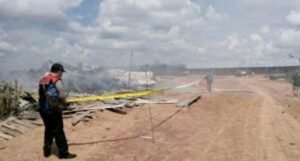 Gudang Perusahaan Tebu Terbakar
