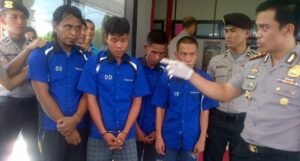 Empat Pengedar Narkoba digulung