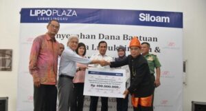 Lippo Plaza Lubuk Linggau Kucurkan CSR Rp 400juta