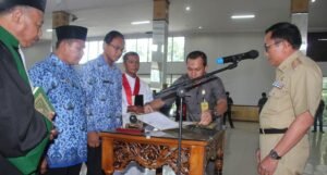 Syahril Lantik Ratusan Pejabat Esselon IV