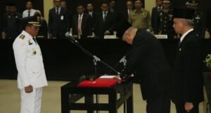 Syahril Hanafiah Dilantik Sebagai Bupati Empat Lawang Definitif