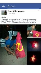 Kaos Berlogo PKI Beredar di Muratara