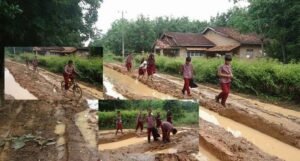 Akses Jalan Desa Sumber Agung Luput dari Perhatian Pemerintah