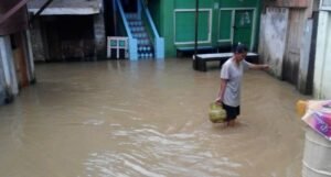 Dikepung Banjir, BPBD Nyatakan PALI Siaga Satu