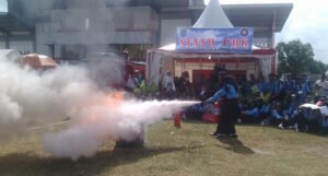 Puluhan Siswa Ikuti Edukasi Penanggulangan Kebakaran