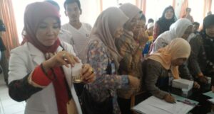 Seluruh Pegawai RSUD Kayuagung di Tes Urine