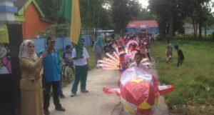 Ratusan Anak di Kabupaten OKI Ikuti Lomba Sepeda Hias
