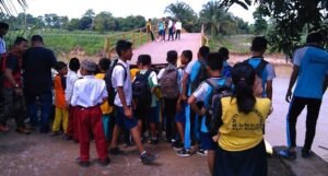 PUBM OI Janji Perbaiki Jembatan Ambruk Pekan Depan