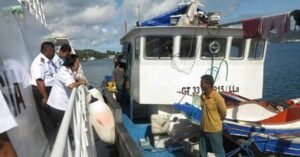 Ular Laut-4805 Milik Bakamla RI Tangkap Ilegal Fishing