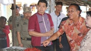 Wabup PALI Sidak Pasar Pendopo