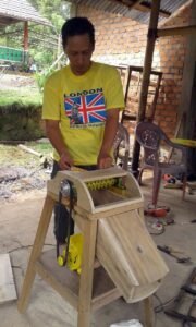 BPMPD Empat Lawang Berhasil Ciptakan Mesin Perontok Jagung