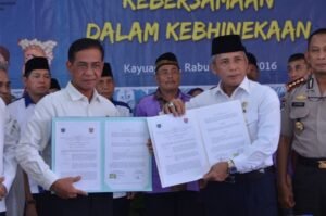 Cegah Konflik Bupati OKI dan Mesuji Lampung Jalin Kerjasama Lintas Daerah