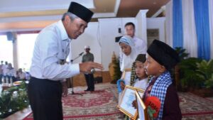 Ratusan Dai Cilik Kabupaten OKI Sampaikan Pesan Kebaikan