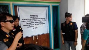 Rumah Bandar Narkoba Disegel