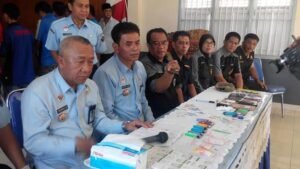 13 Napi dan 1 Sipir Penjara LP Tanjung Raja Positif Narkoba