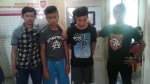 Begal Berstatus Pelajar Menyerahkan Diri ke Polres Empat Lawang