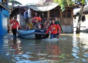 Ratusan Warga di Bangka Tengah Jadi Korban Banjir