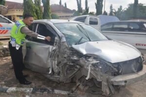 Warga Desa Fajar Bulan Tanjung Batu Tewas Terseret Dump Truck Fuso