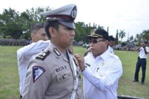 Amankan Tempat Ibadah Polres OKI Terjunkan Ratusan Personel