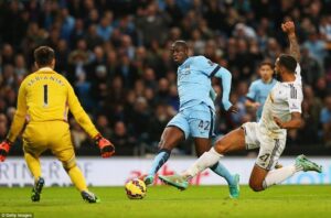 Kalahkan Swansea 2-1, Manchester City Puncaki Klasemen Liga Inggris