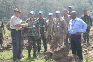 Prajurit TNI Bangun Camp Internasional di Afrika