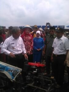 Kabupaten OKI Tanam Padi Perdana, Kembangkan Jaringan Pipanisasi&nbsp;