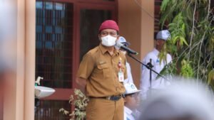 Pimpin Apel di SMANSA Sungai Liat, Boy Yandra Sampaikan Pesan Ini