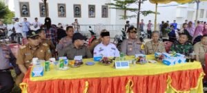 Polres OKU Bersama Pj Bupati OKU Tinjau Pilkades Serentak
