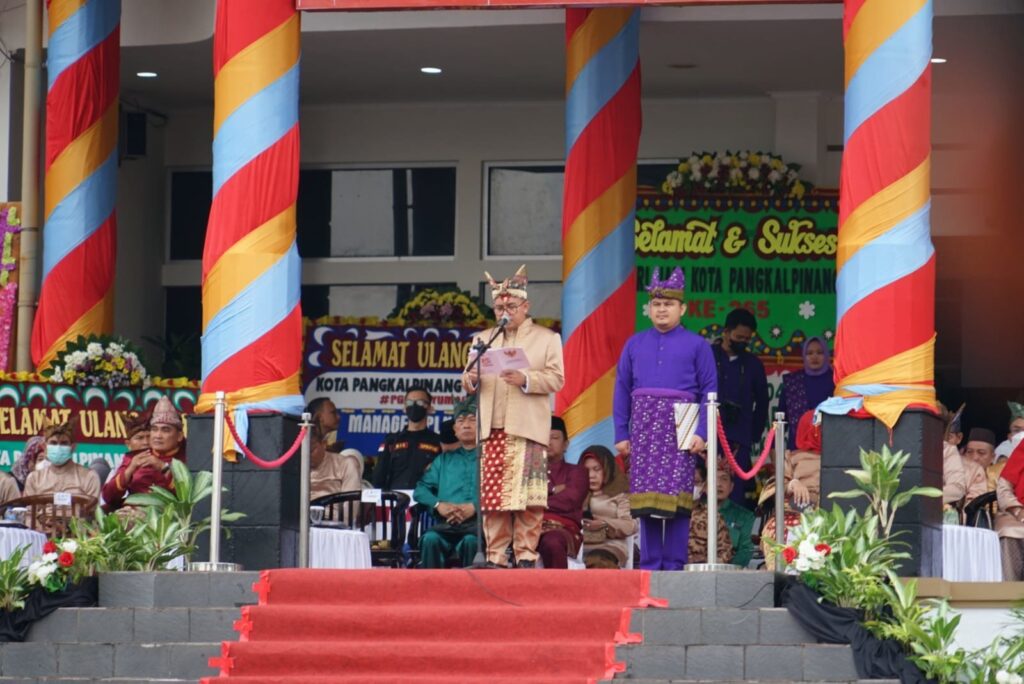 Moeldoko Hadiri Upacara Peringatan Hari Jadi Kota Pangkalpinang ke-265