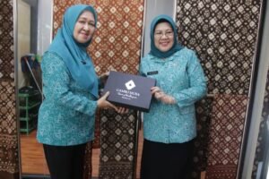 Asna Apriyadi Kenalkan Proses Pembuatan Jumputan Gambo Muba